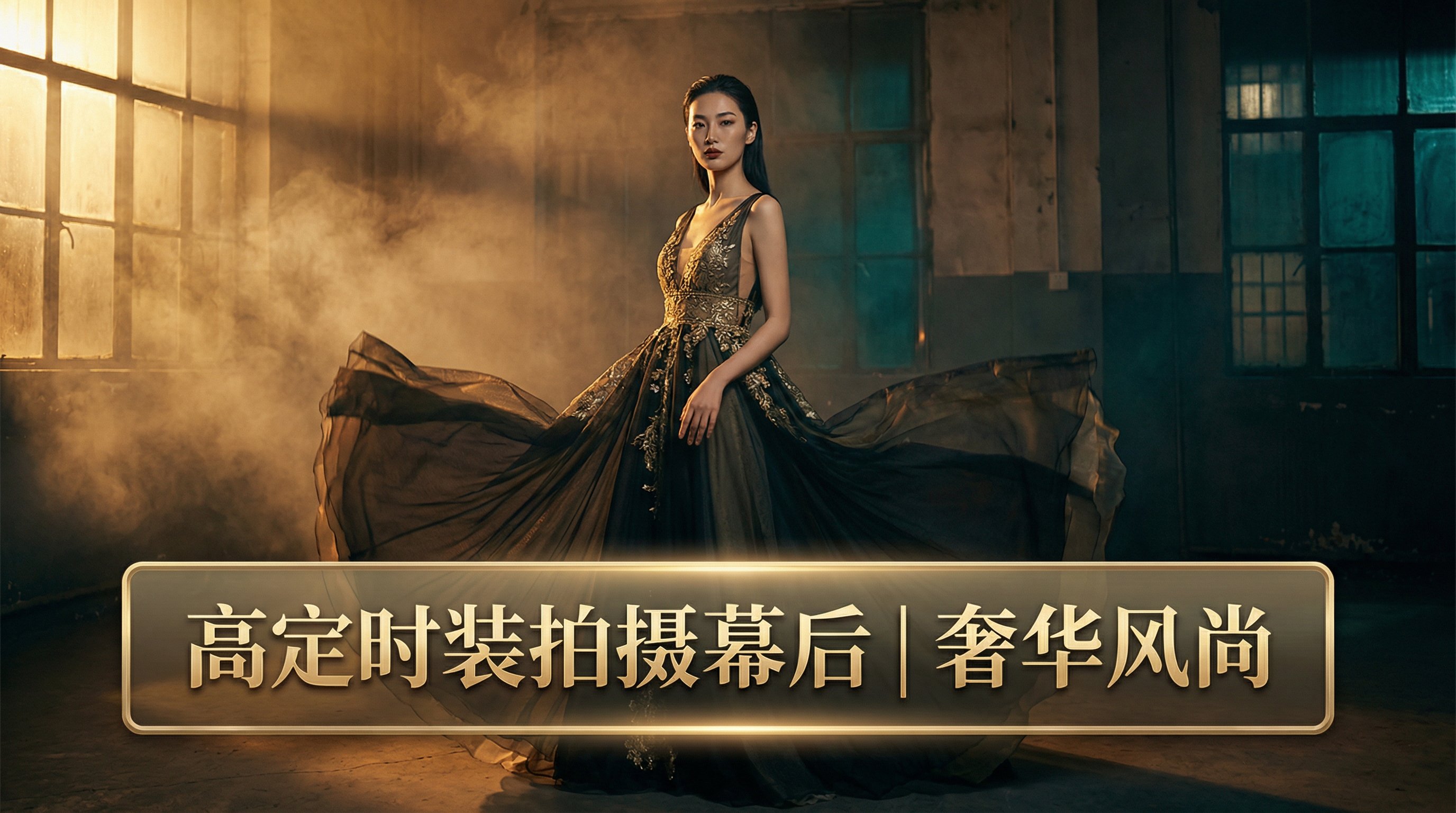 大象传媒高定时装拍摄视频